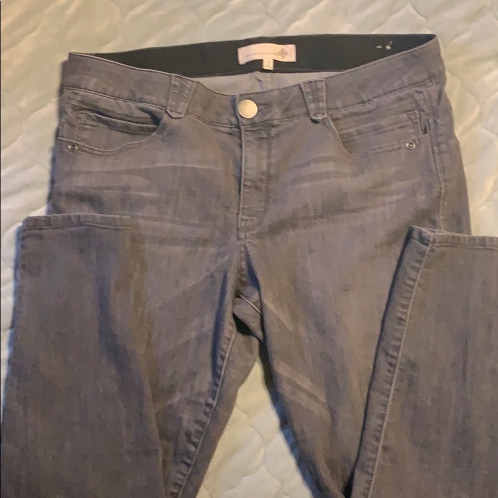 Democracy Gray Stretch jeans size 16
